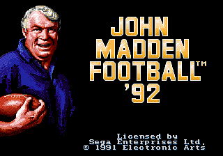 John Madden Football 
